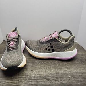 Craft Pacer Women's Size 7.5  Grey Pink Running Shoes Sneakers Athletic